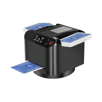 LeChen LC-3281750 Mélangeur et Distributeur de Cartes Automatique à Faible Bruit en ABS avec Chargement USB pour Casino et Jeux de Poker