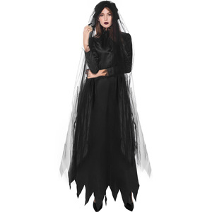 Costume de Vampire d'Halloween Costume de Mariée <span class=keywords><strong>Momie</strong></span> Zombie Cosplay Costume d'Actrice de Film - Product Image 1