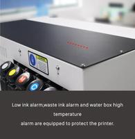 Impresora DTG Sinocolor con Cabezal de Impresión I1600, Máquina de Impresión de Camisetas A3 de 2400dpi con Agitación Automática de Tinta Blanca para Tela de Algodón