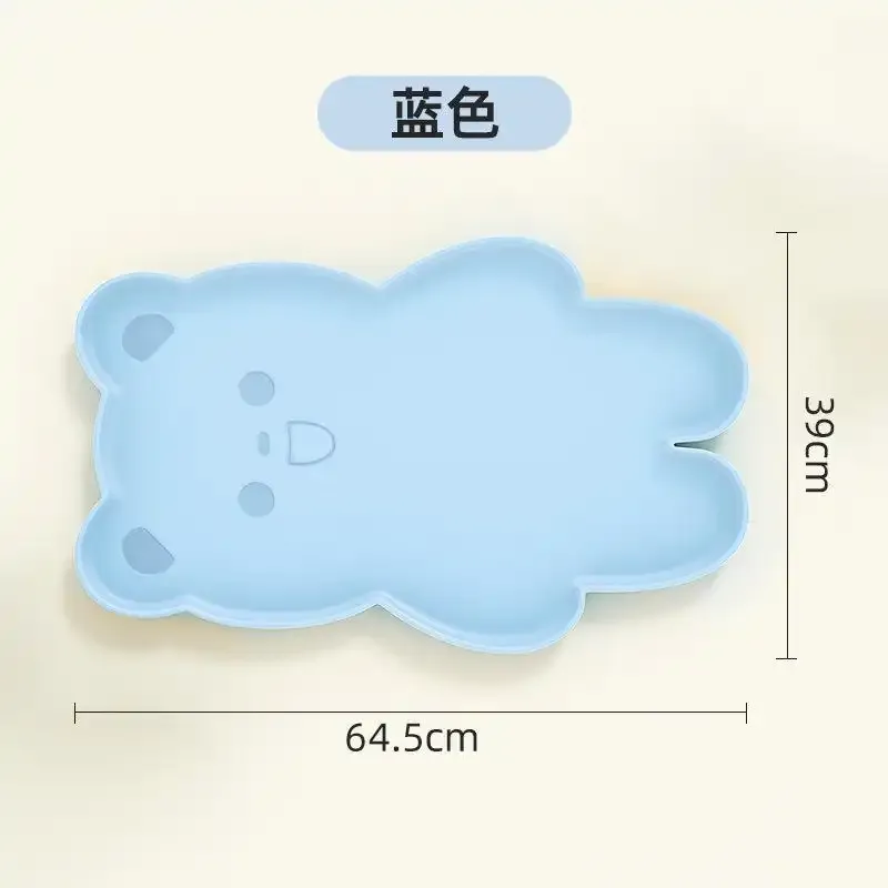 [Cloud Blue] Extra Large Pet Dinner Plat