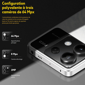 POCO X6 5G Smart Phone 7s Gen 2 120Hz Triple Camera NFC Charging Global Version 256GB ROM Gaming - Product Image 3