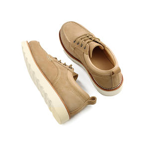 Chaussures et bottes Chukka pour hommes de style héritage OEM & ODM avec construction Goodyear Welt et dessus en cuir pleine fleur - Product Image 1