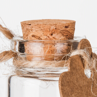 5ml 8ml 10ml 15ml Mini-Glasflaschen mit Korkverschlüssen, Klare Kleine Glasgläser, Winzige Wunschflaschen für DIY-Basteleien und Hochzeitsgeschenke