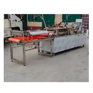 Máquina eléctrica automática para hacer panqueques Roti fino para hacer panqueques de la industria alimentaria comercial