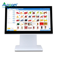 POS-1516 OCOM Système Android Windows à écran haute résolution de 15.6 pouces avec conception modulaire