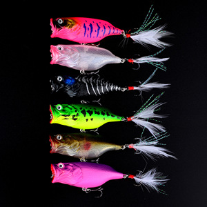 Nouvelle <span class=keywords><strong>leurre</strong></span> de pêche haut de gamme en acier inoxydable, longue portée, coulant, type popper, imitation pour achigan et poisson mandarin - Product Image 3