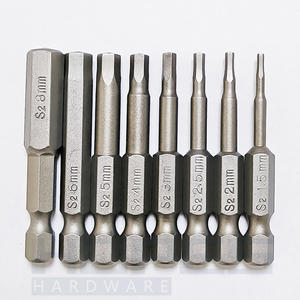 Set Obeng Allen Hexagon Oem8pcs, Bit Hex 1.5 2 2.5 3 4 5 6 8mm, Shank Hex 1/4, Panjang 50mm, Bahan S2 Alloy, Perlengkapan Perkakas Tangan - Product Image 4