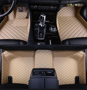 <span class=keywords><strong>Tapis</strong></span> de voiture en cuir de luxe imperméable, ensemble complet, épaisseur 3,5 mm, double couche, sur mesure, pour la vente en gros - Product Image 2