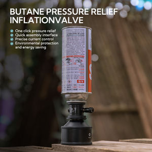 Adattatore per Ricarica Bombole <span class=keywords><strong>Gas</strong></span> da <span class=keywords><strong>Campeggio</strong></span> Campingmoon, Nuovo Arrivo, Adattatore per Ricarica Serbatoio <span class=keywords><strong>Gas</strong></span> da <span class=keywords><strong>Campeggio</strong></span>, Salvagas per Bombole Butano e Propano - Product Image 3