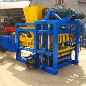 Qt4-25 전자동 시멘트 중공 블록 제조기(모터 및 엔진 포함) 벽돌 생산 라인용 - Product Image 6