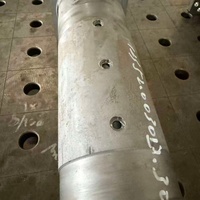 Cylindre à double action en acier, surface chromée dure personnalisable pour toute taille et type d'équipement hydraulique industriel
