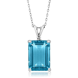 Collana con pendente quadrato a quattro punte con zirconi per donna, catena semplice per clavicola, gioiello alla moda, idea regalo - Product Image 1
