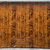Impression par transfert d'eau de trempage de film hydro de grain de bois jaune PVA et revêtement hydrographique-Jual Printer