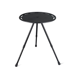 Outdoor Aluminum Alloy Folding <b>Table</b> Round <b>Adjustable</b> Height Portable Camping <b>Table</b> - Product Image 1