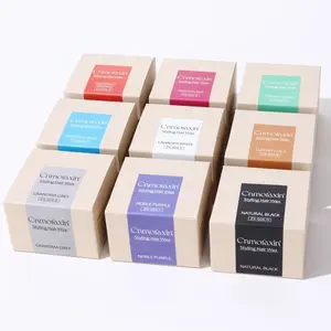 <span class=keywords><strong>Mofajang</strong></span> 120g 10 Colores Cera Temporal para el Cabello, Tinte en Pasta Moldeable de Un Solo Uso, Crema Gel para Colorear y Peinar el Cabello - Product Image 3