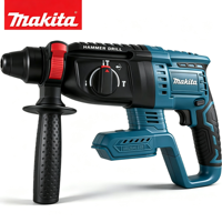 Makita Perceuse à percussion sans fil 3-en-1 multifonctionnelle pour la décoration intérieure, la construction et le bricolage – Outil électrique