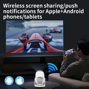 YDH-M5 2025 New 4k chiếu 94 inch <span class=keywords><strong>500</strong></span> <span class=keywords><strong>Lumens</strong></span> Wifi 6 bt5.0 điện thoại di động màn hình không dây chiếu trong nhà máy chiếu di động - Product Image 4