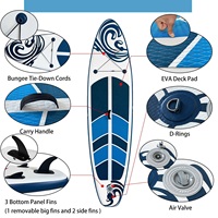 Planche de SUP gonflable pliable OEM de haute qualité, design personnalisé accepté