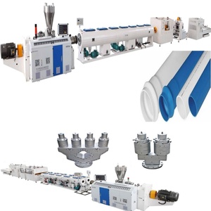 Schedule 40 PVC Pipe Factory 1 pulgada 2 ''3'' 4 ''Tubos de plástico PVC Conducto eléctrico Tubo Extrusora que hace la máquina - Product Image 1