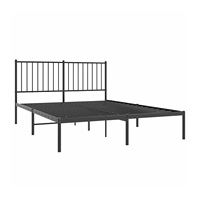 Lit en métal robuste, pliable et réglable, avec montage facile, design moderne pour la maison, l'école, la chambre et le dortoir, adapté aux jeunes.