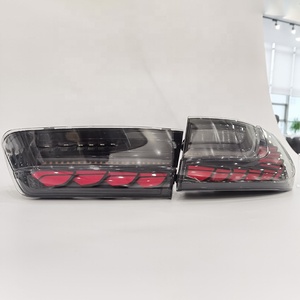 Cubiertas Grises para Faros Delanteros y Luces Traseras con Escaneo de Luz Diurna para BMW Serie 3 G20 G28 - Product Image 2