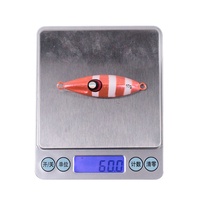 Appâts bioniques pour la pêche en bateau de mer, plomb lumineux, à longue portée, 30 à 60g