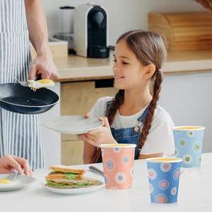 Gobelets en papier jetables de 8 oz pour boissons chaudes et froides, gobelets à café en papier, idéaux pour la maison, le bureau, le café, robustes, sûrs, gobelets jetables de qualité supérieure pour le café - Product Image 5