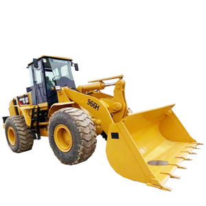 Chargeur utilisé de roue de CAT 966H de Caterpillar du Japon chargeur frontal d'occasion composant essentiel de noyau de moteur de charge évaluée de 6 tonnes - Product Image 1