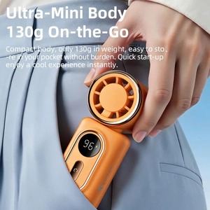 Ventilador USB Portátil 3 en 1 con Clip, Baterías Integradas de 1800mAh, Puerto USB, 5 Velocidades, 180°, Venta al Por Mayor de Fábrica °   Flujo de Aire Ajustable - Product Image 6