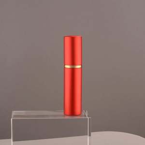 Flacon pulvérisateur de parfum carré en aluminium et verre de 10 ml du fabricant, mini vaporisateur de voyage avec sérigraphie, MOQ 100 pièces - Product Image 2