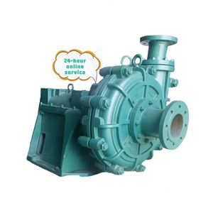 Pompe centrifuge électrique résistante à l'usure pour boues et sels miniers, idéale pour la gestion des cendres des centrales électriques et les rejets miniers - Product Image 1