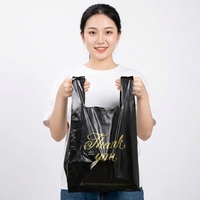 Vente en Gros Sac en Plastique Dégradable Personnalisé pour Supermarché de Type T-Shirt
