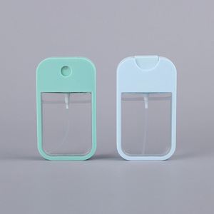 38ml PET Travel Pocket Size <b>Mini</b> <b>Spray</b> <b>Bottle</b> Refillable Square Shape Credit Card Inspired for Perfume Use MOQ 100pcs - Product Image 2
