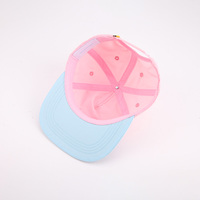 Logotipo personalizado 5 Panel tejido parche niños Snapback gorra plana Bill Hip Hop niños infantil Snapback gorras para niña Niño