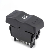 6001546816 Pour Renault Dacia Logan 2004-2014 Accessoires AUTO 60015-46816 Bouton de commande de lève-vitre électrique simple 6001546816