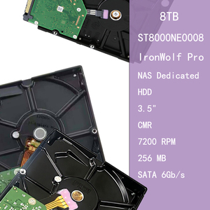 Disque dur de surveillance ST8000NE0008 8 To 3,5 pouces SATA 6 Gbit/s 256 Mo Cache 7200 tr/min pour stockage <span class=keywords><strong>NVR</strong></span> DVR 24/7 CMR HDD <span class=keywords><strong>NAS</strong></span> Entreprise - Product Image 1