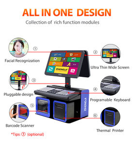 Registratore di <span class=keywords><strong>Cassa</strong></span> POS Personalizzabile per Supermercati, Self-Service Conveniente con Supporto per Pagamento con Riconoscimento Facciale, <span class=keywords><strong>Prima</strong></span> Scelta - Product Image 3