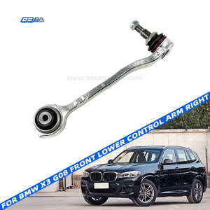 Bras de suspension inférieur avant droit pour BMW G08, neuf, en aluminium argenté, référence OE 31106871468 - Product Image 2