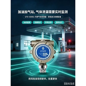 GTD-1000Ex เครื่องตรวจจับก๊าซที่ติดไฟได้ ไฮโดรเจน มีเทน บิวเทน เซ็นเซอร์ตรวจจับความปลอดภัยทางอุตสาหกรรม - Product Image 2