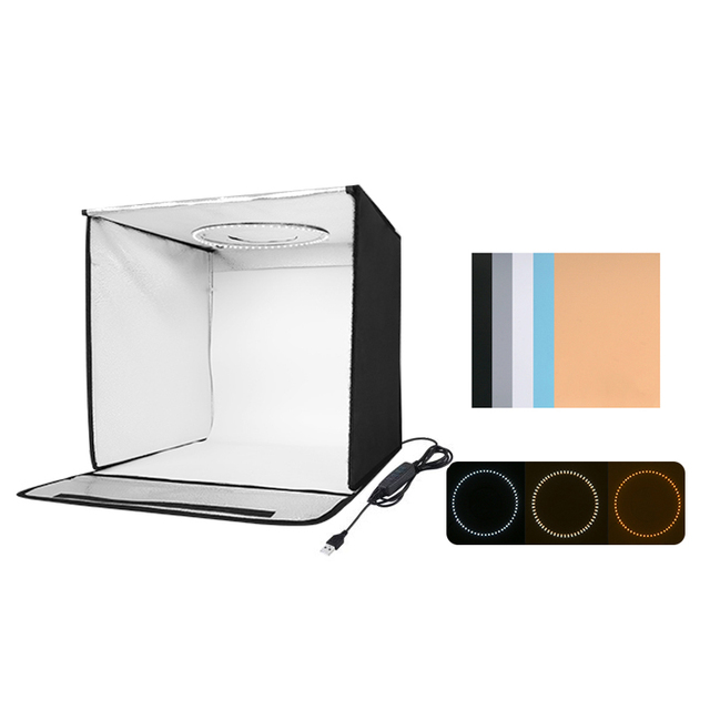 40cm 16 Inch Photography Shooting Tent Photo Box Led Light Boxes Studio Soft Box Softbox With Best Quality