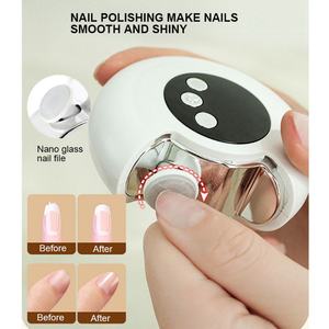 Coupe-ongles électrique rechargeable automatique avec lumière LED - Product Image 4