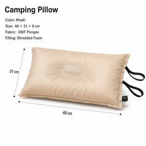 Almohada Cuadrada Portátil para Viajes y Campamentos, Accesorio para Exteriores con Revestimiento Flocado - Venta al por Mayor - Product Image 1
