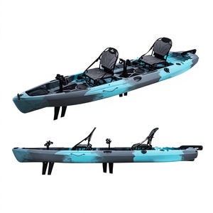 <span class=keywords><strong>Kayak</strong></span> de <span class=keywords><strong>Pesca</strong></span> KUER Estilo Cross-Border de 14 Pies, Plástico LLDPE Moldeado Rotacionalmente, para Dos <span class=keywords><strong>Personas</strong></span>, Capacidad de 300 kg - Product Image 1