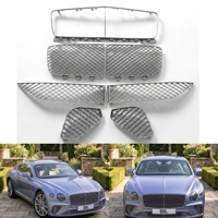 Pour Bentley Continental GT 2020, ensemble de calandre de pare-chocs avant 3SD807647A 3SD807683/684 3SD807676/675 ABS style Muller et style OEM
