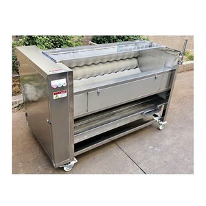 Industrial Potato Washing Machine Price Potato <b>Brush</b> Washer - Product Image 3