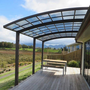 Auvent de voiture en <span class=keywords><strong>aluminium</strong></span> moderne, pare-soleil de balcon, toit en Polycarbonate, abris de vélo - Product Image 6