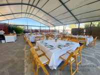 Tente transparente extérieure de mariage de partie de chapiteau de vente en gros de 500 m² pour des événements
