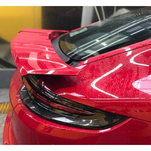 ชุดแต่งสปอยเลอร์หลังไฟฟ้ารุ่นปี 2022-2023 สำหรับ Porsche Panamera 971.2 แบบติดตั้งด้วยกาว เทป และสกรู - Product Image 3