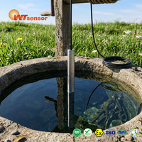 Transmetteur de niveau d'eau submersible pour puits profond, diamètre 19 mm, sonde de niveau hydrostatique 4-20 mA pour surveillance hydrologique OEM ODM