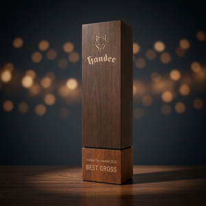 Trophée de golf de haute qualité, trophée de luxe, trophée en cristal haut de gamme, trophée de reconnaissance exécutive, trophée en cristal et métal gravé sur mesure - Product Image 5